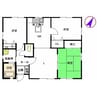 秋桜住宅 4DKの間取り