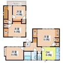 上日置町住宅の間取図