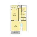 KARIN８の間取図