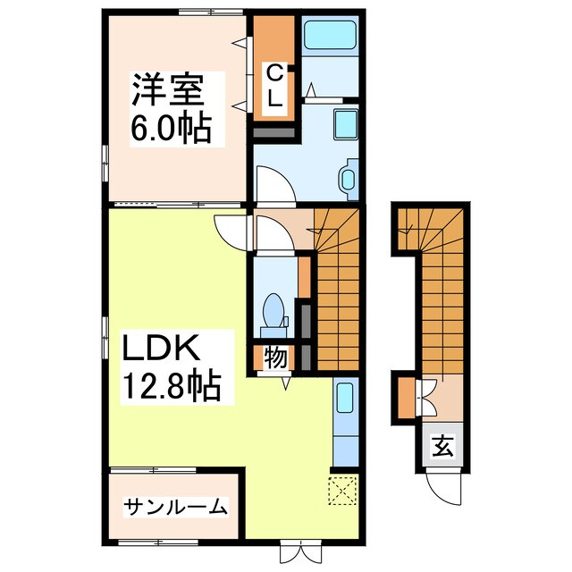 間取り図 ルミナーレ　ステラ　A