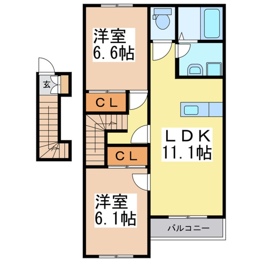 間取図 ベビーズ・ブレス