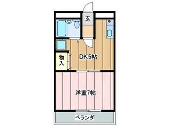 間取図 クリエーションタツノⅢ