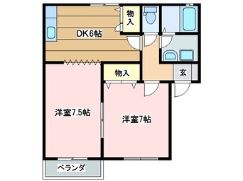 間取図 アーバンコートⅠ