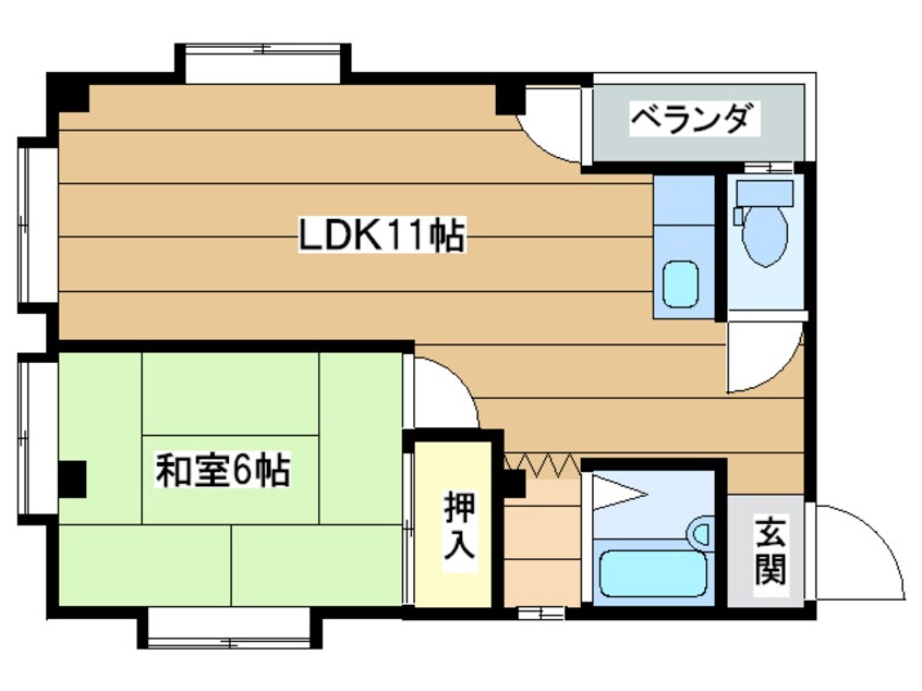 間取図 ととやマンション