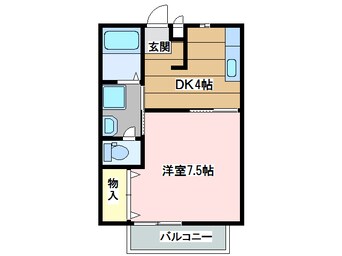 間取図 ソレジオ小宅