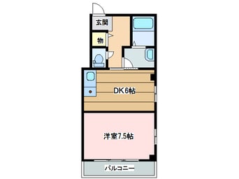 間取図 アビーコートタツノ
