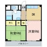 SKハウジング 2DKの間取り