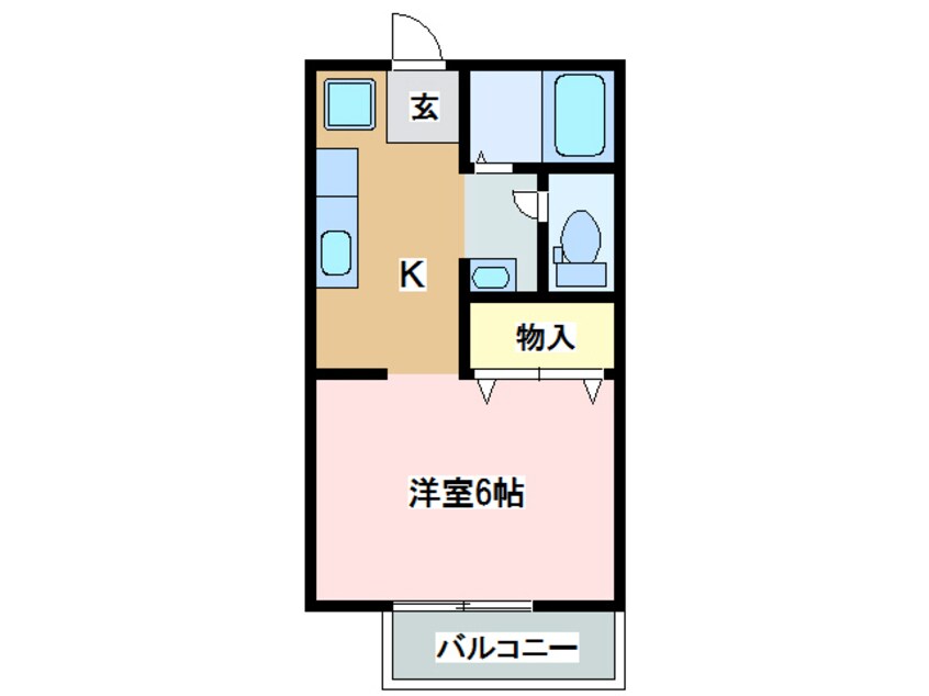 間取図 アップルコート