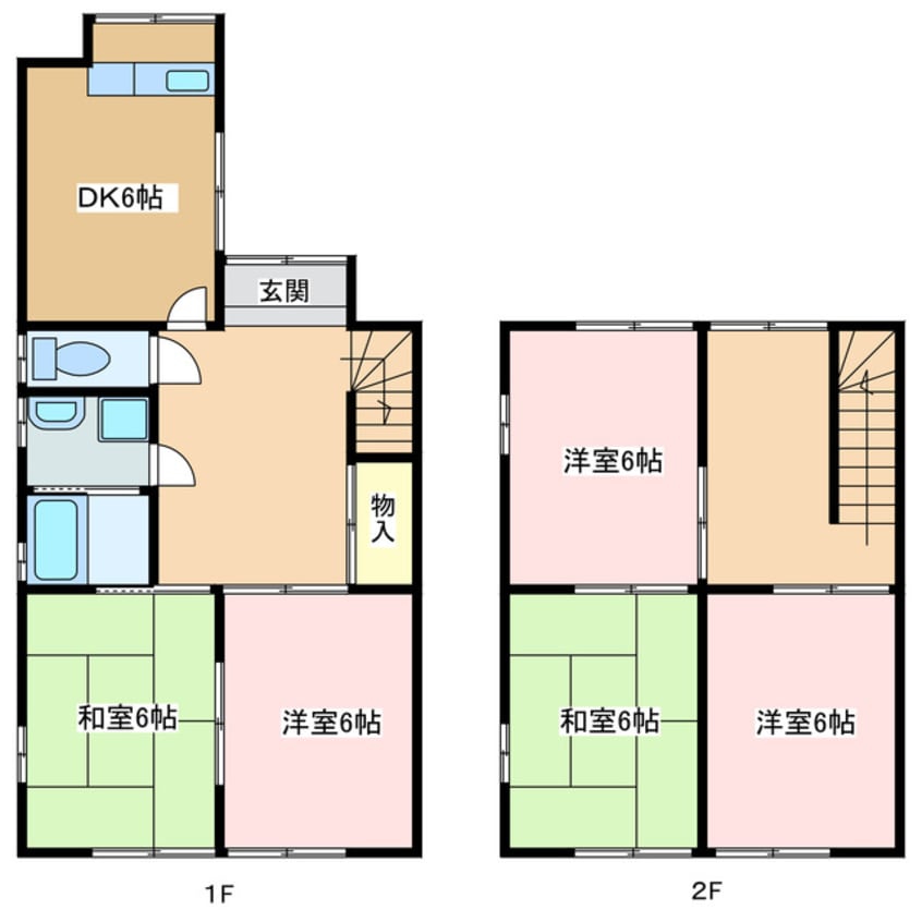 間取図 たくみハイツ