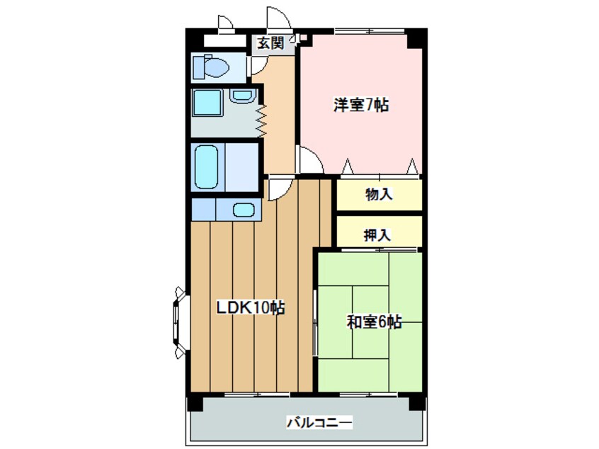 間取図 トマトコート