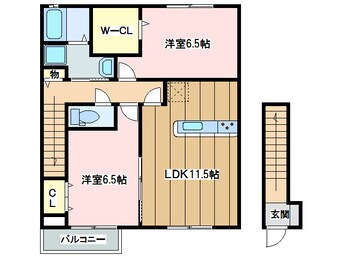 間取図 グランシャリオ島田