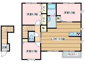 間取図 メゾン・ド・富永