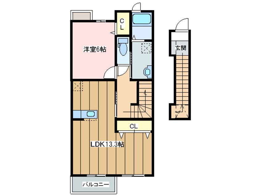 間取図 ジェルメ　ネオⅡ