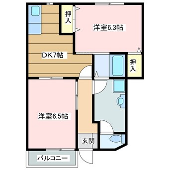 間取図 エスポワールメゾン