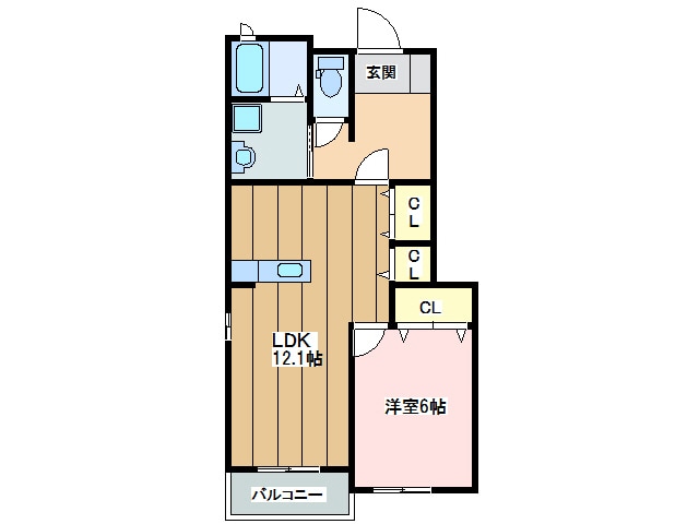間取り図 メゾン　ラ・ピニオンA・B