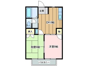 間取図 シャルマン堂本