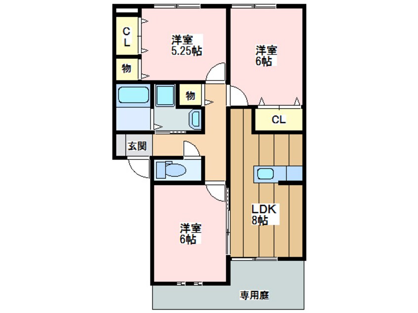 間取図 アーバンコートⅢ