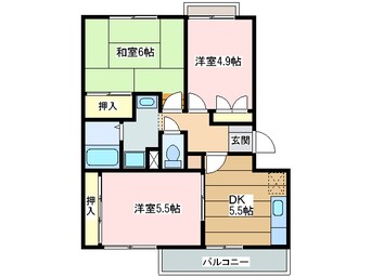 間取図 シャルマンドエル