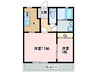 ART-O 1LDKの間取り