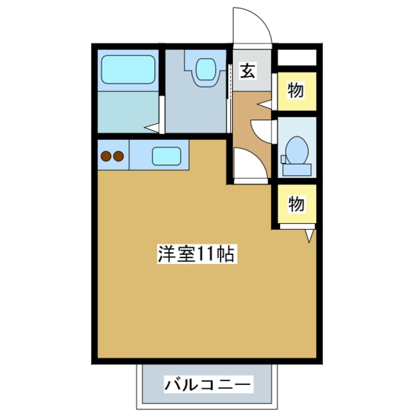 間取図 コンフォートテクノⅠ