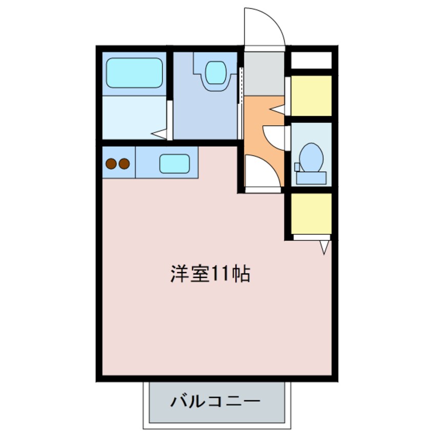 間取図 コンフォートテクノⅠ