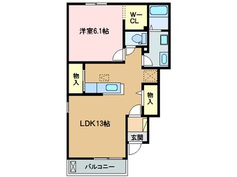 間取図 ミルフィーユA