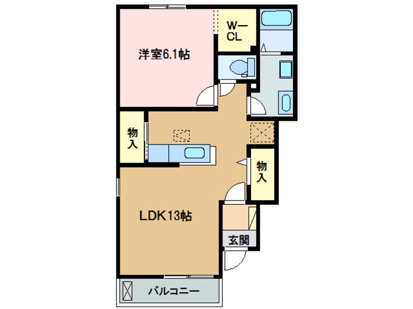 間取図 ミルフィーユA