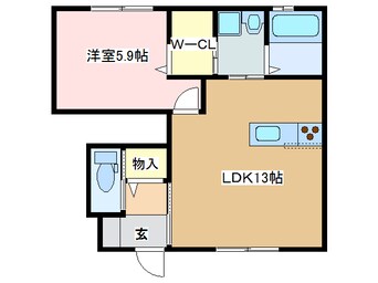 間取図 エミネンス堂本Ⅱ