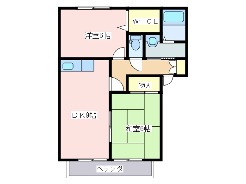 間取図 ヴィラ・レグルス