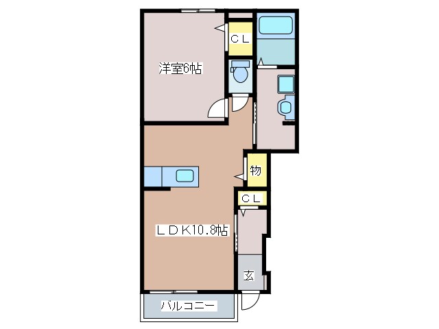 間取り図 カーサクリアネス