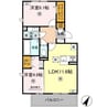 熊本都市バス（熊本市）/託麻南 徒歩4分 1階 築浅 2LDKの間取り