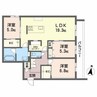 シャーメゾン光の森プレミアム 3LDKの間取り