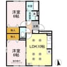 産交バス（上益城郡）/小楠公園前 徒歩2分 3階 築21年 2LDKの間取り