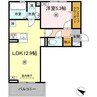 産交バス（熊本市）/八反田 徒歩2分 2階 1年未満 1LDKの間取り