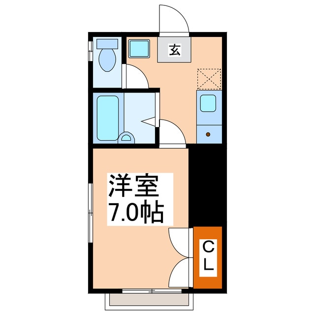 間取り図 ロフト九品寺