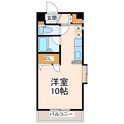 カージェ九品寺の間取図
