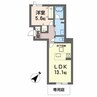 ベンガレンシス 1LDKの間取り