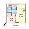 ベンガレンシス 1LDKの間取り