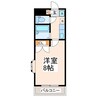 メイン託麻本通 1Rの間取り