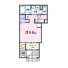 熊本都市バス（熊本市）/長嶺四ツ角 徒歩6分 1階 1年未満 1Rの間取り