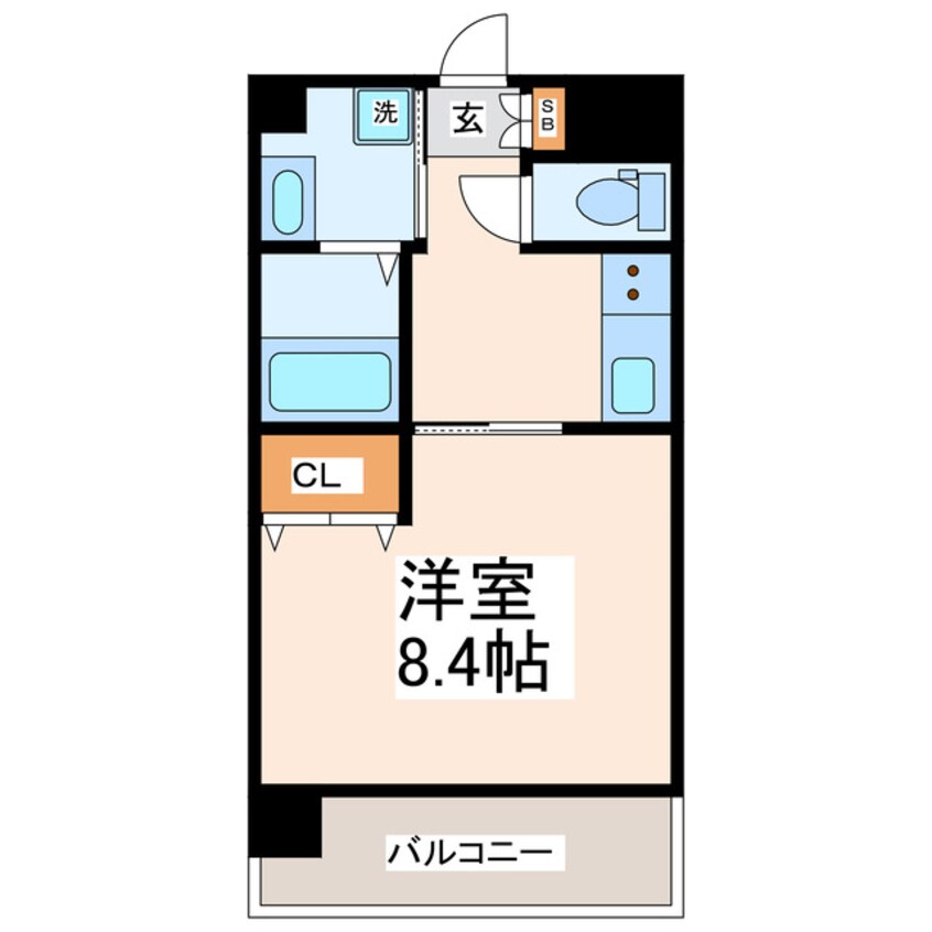 間取図 S-FORT熊本県立大学前