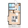 熊本都市バス（熊本市）/新外入口 徒歩3分 1階 築28年 1Kの間取り
