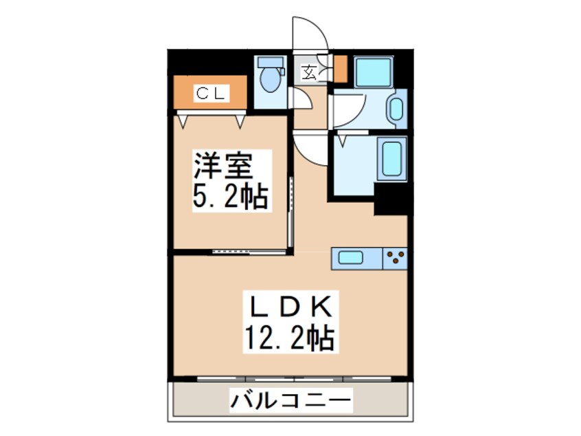 間取図 グランパーク国府