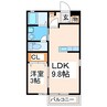 サンビレッジ画図東　Ａ.Ｂ.Ｃ.Ｄ 1LDKの間取り