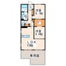 産交バス（熊本市）/鉄工団地前 徒歩5分 1階 築8年 2LDKの間取り