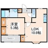熊本市営バス/託麻南小学校前 徒歩1分 2-3階 築23年 1LDKの間取り