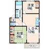 熊本市営バス/南町 徒歩3分 2階 築24年 2LDKの間取り
