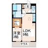 産交バス（熊本市）/府内古閑 徒歩2分 1階 築17年 1LDKの間取り