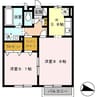 熊本市営バス/山の神 徒歩5分 2階 築16年 1LDKの間取り