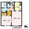 熊本市営バス/山の神 徒歩5分 2階 築16年 1LDKの間取り